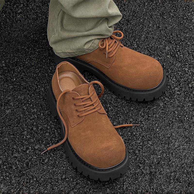 Fashion Trendy Thick Soled Men's Shoes Classic Minimalist and Luxurious Styles Fashion and Leisure Party Daily Office Work Young Shoes