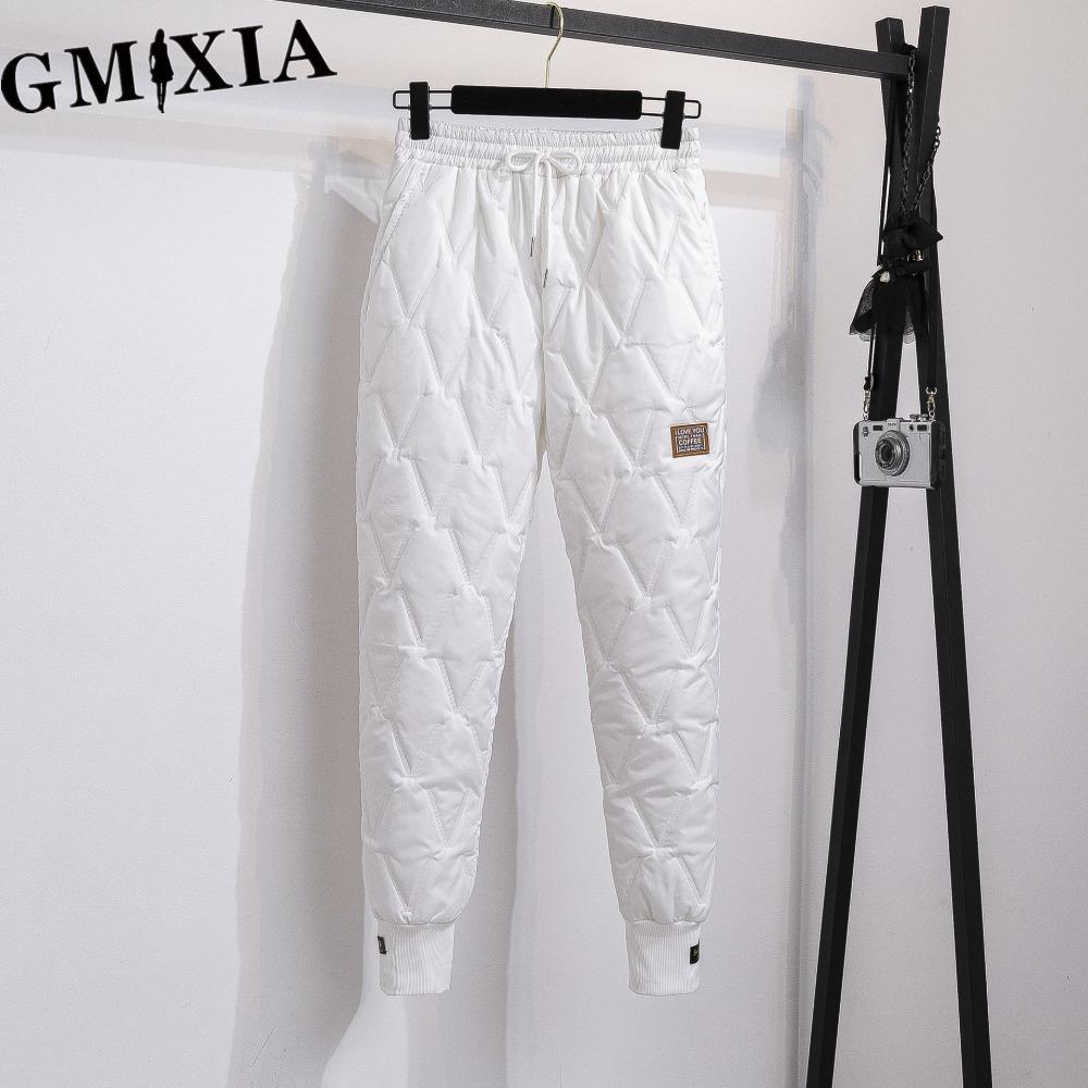 

GMXIA Женские Модные Повседневные Однотонные Брюки и Капри с Принтом XXXXL белый