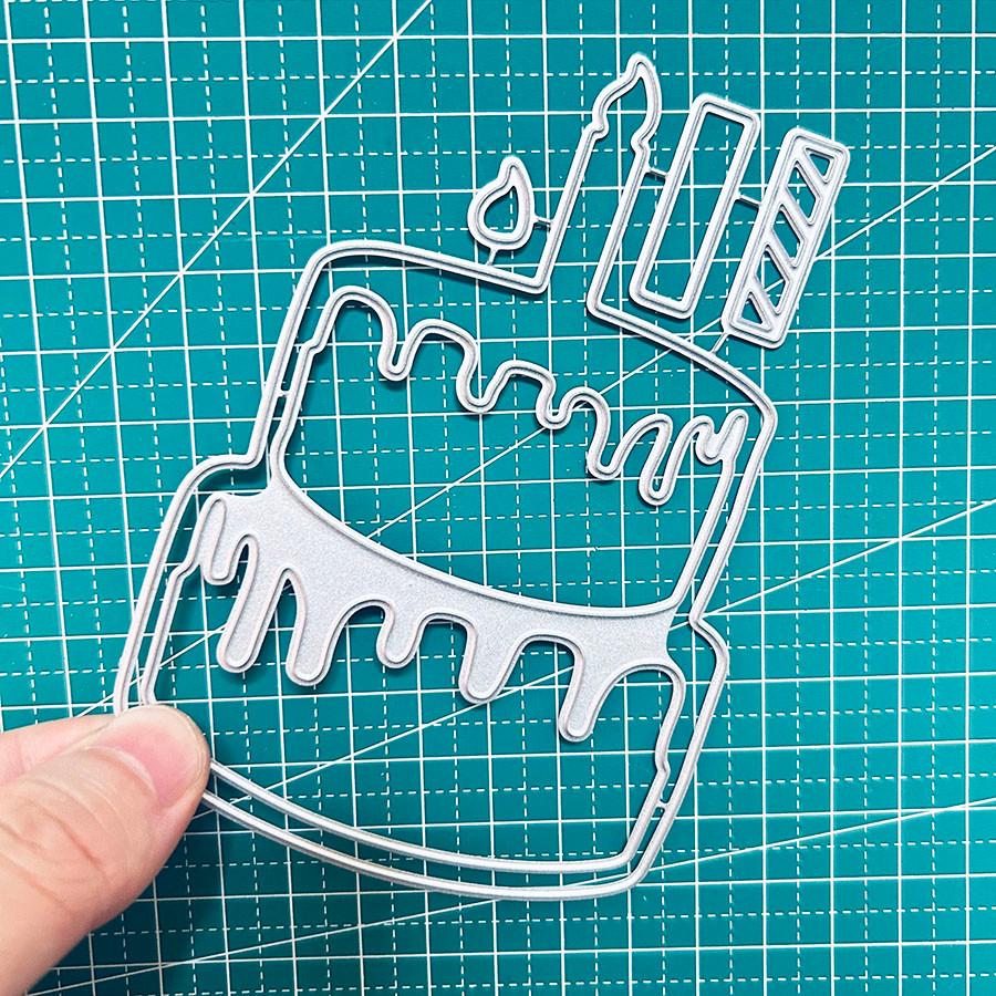 Cake Shaker Metal Cutting Dies Stencils DIY Scrapbooking Embossing Paper Crad Decorative Craft Die Cut