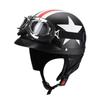 Vintage Style Motorcycle Half Helmet Men Women All-Season Scooter Safety US Inspired Design