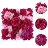 Flower Wall Panel Romantic Banquet DIY Background 13.78inchx13.78inch Table Runner Decor for Wedding Event Stage Ceremony Home