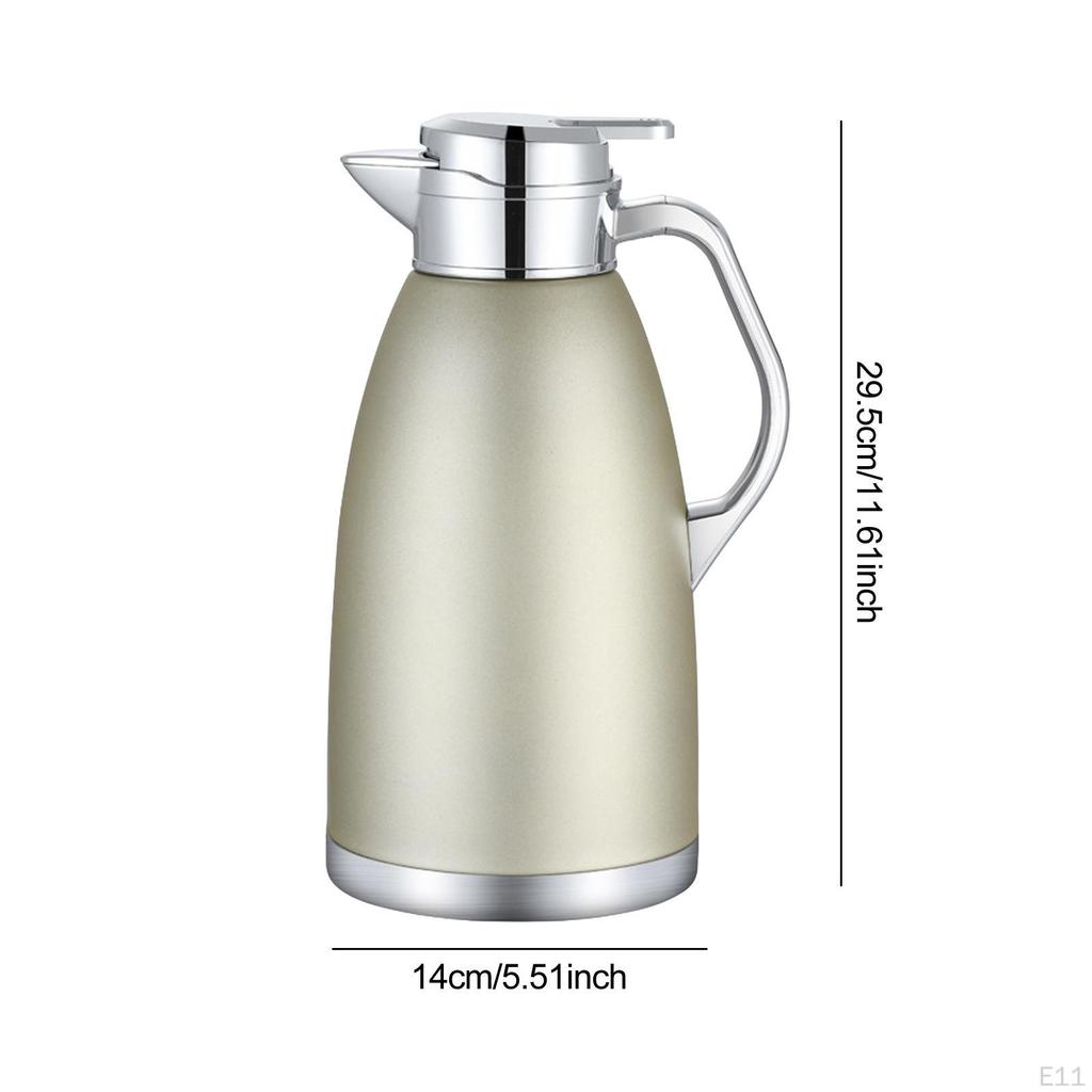 Insulated Beverage Carafes Kettle, Water Jug Pitcher for Home And Kitchen