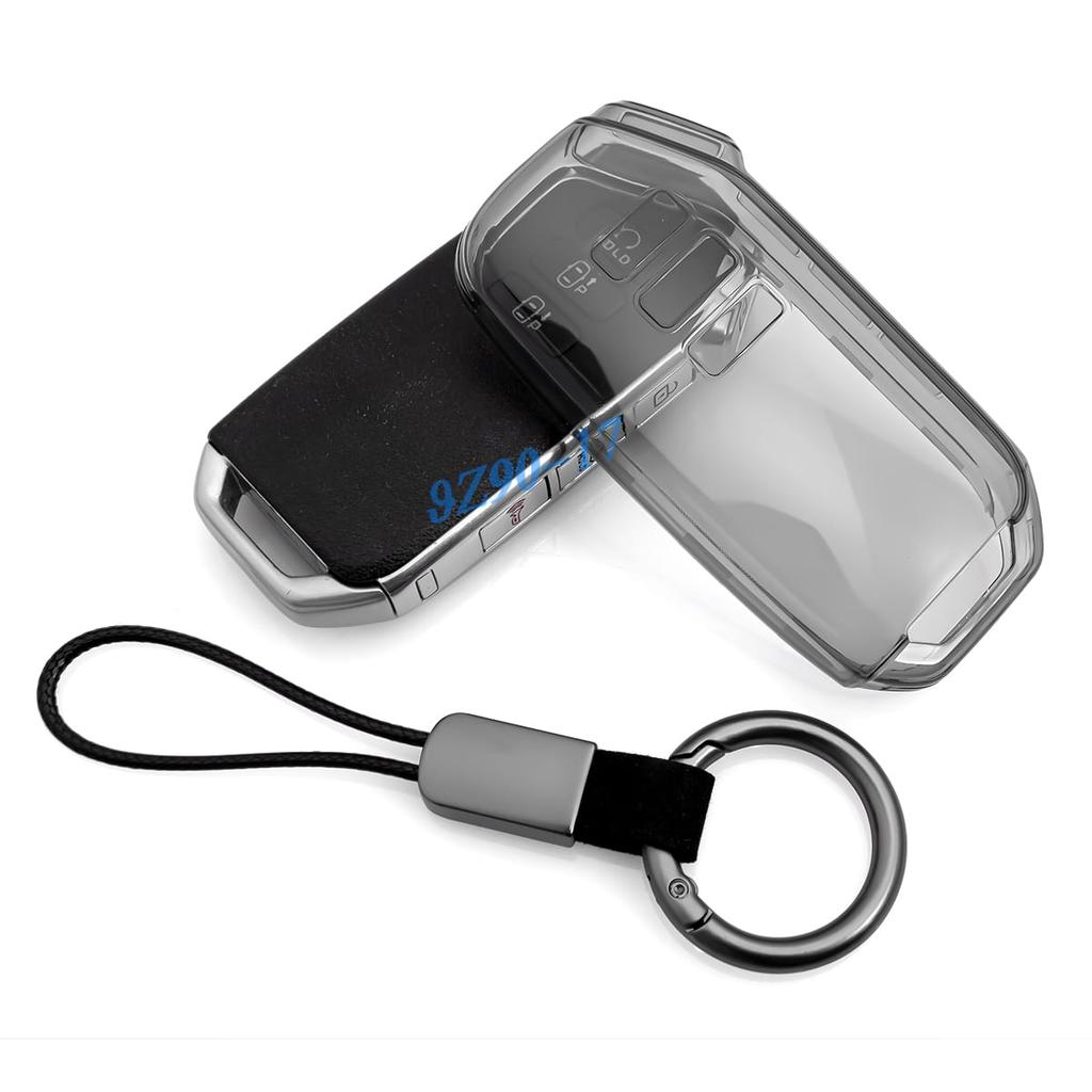 Transparent Black Tpu Car Smart Key Cover Case For Kia Sportage Nq5 K5 K8 Ev6 Sorento Seltos Optima Niro