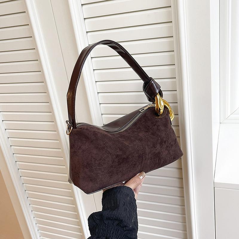 New autumn and winter high-value retro small bag women's messenger bag fashionable and casual simple portable shoulder bag women's