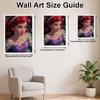 Disney Diamond Painting Kit Unframed, Ariel Purple Dress, Classic Style Home Decor Craft, Perfect Gift Idea
