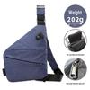 Borsa a tracolla pettorale antifurto per uomo e donna - Zaino da viaggio elegante e sicuro