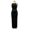 Ärmelloses Retro-Sommerkleid für Damen, schmale Passform, rückenfreies Party-Club-Kleid für Damen, modisch, elegant, hohe Taille, Freizeitkleider, Damenbekleidung 24470