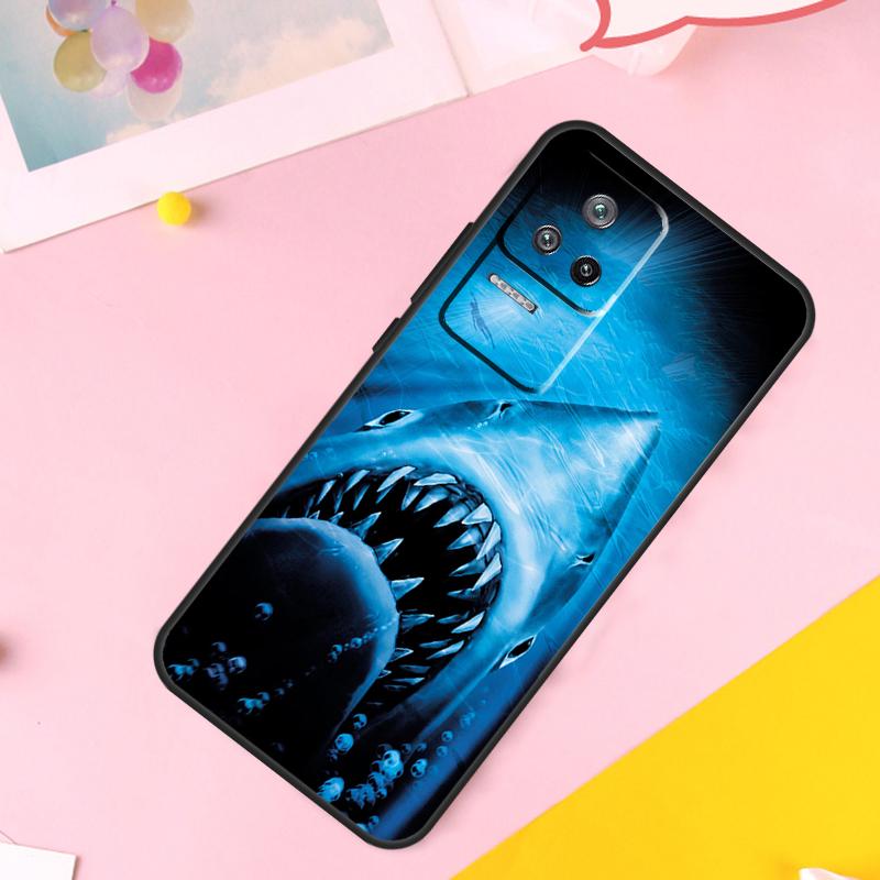 Jaws 1975 Movie Poster Case For Xiaomi 14T 11T 12T 13T Pro 13 14 15 Ultra Cover For POCO F7 Pro F5 F6 X3 X5 X6 X7