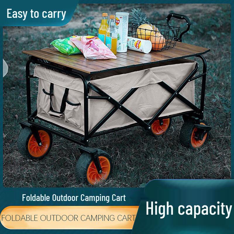 Zushu Outdoor Foldable Camping & Utility Cart