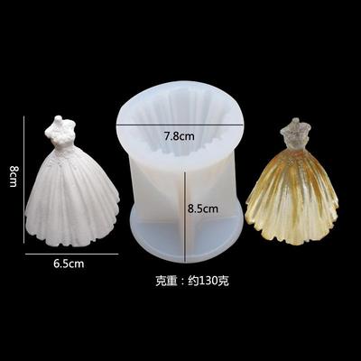 Wedding Valentine's Day Birthday Candle Silicone Mold Cake Decoration Diy Car Aromatherapy Tool Christmas Mold Cake Mold
