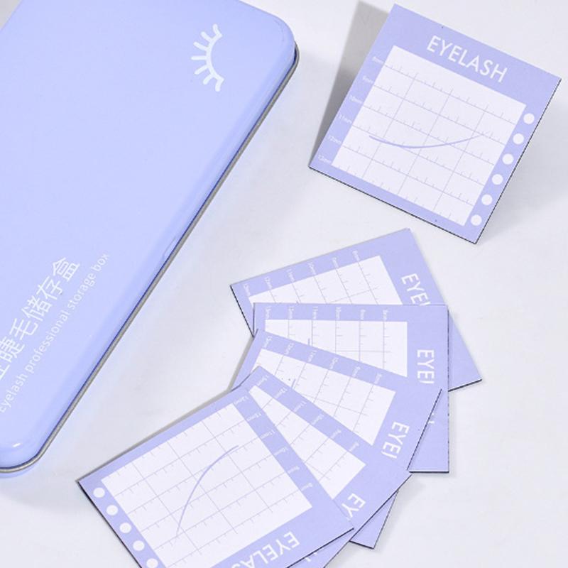 Magnetic Piece Nail Art Eyelash Extension Storage Box Makeup Eyelashes Pallet