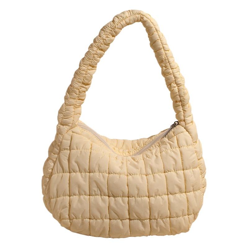 

Новая повседневная женская модная универсальная повседневная сумка-мессенджер на плечо большой вместимости светло-желтого