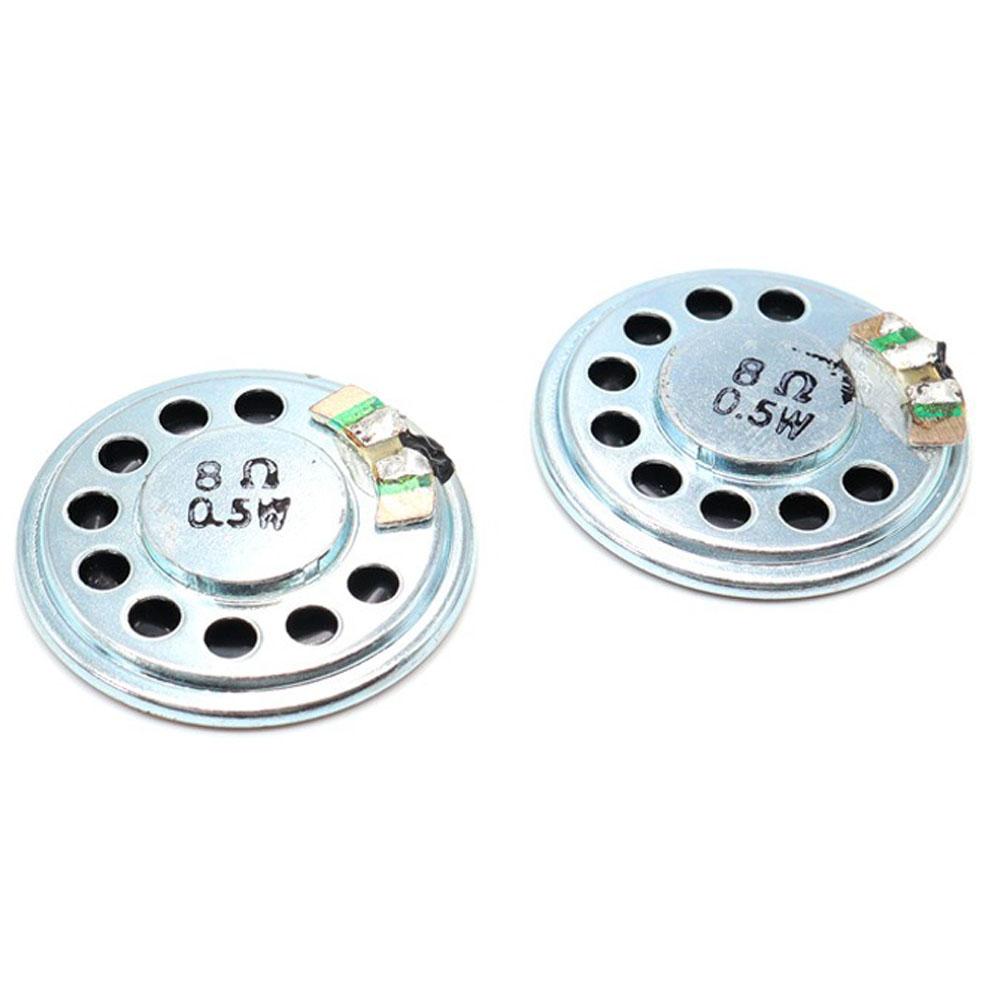 5PCS/lot NEW 29mm Diameter 0.5W 8R Ultra-thin Loudspeaker 0.5 Watt 8ohm Horn Loud Speaker for Smart Home