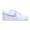 Nike Court Borough Foam Sweet Bean SAML Slip Resistant Abrasion Resistant Low top Skateboard Shoes Women's Dusty Blue DQ5979-100(Team6-)