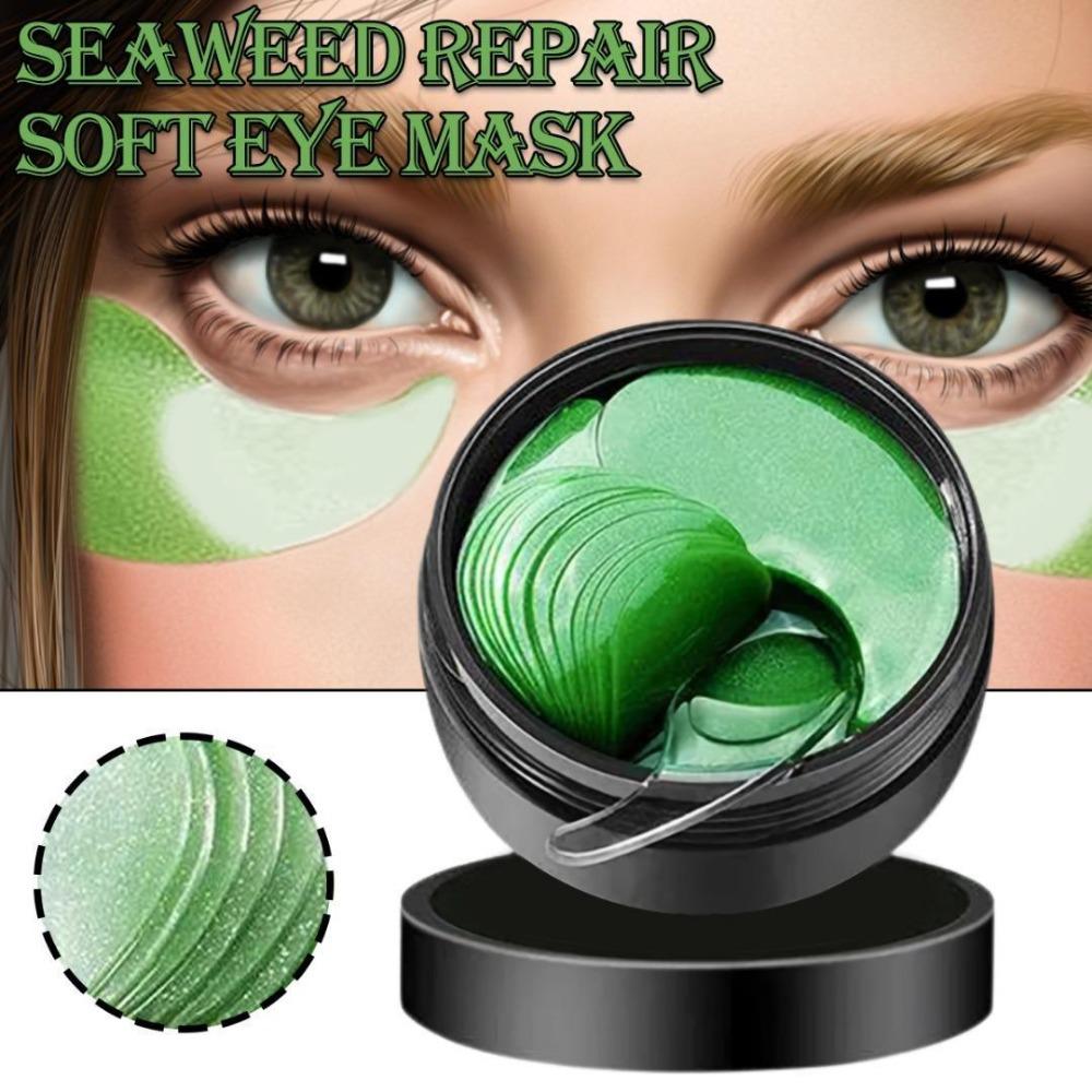 Newly 60pcs Seaweed Tightening Eye Mask Remove Dark Circle Hydrating Under Eye Patches