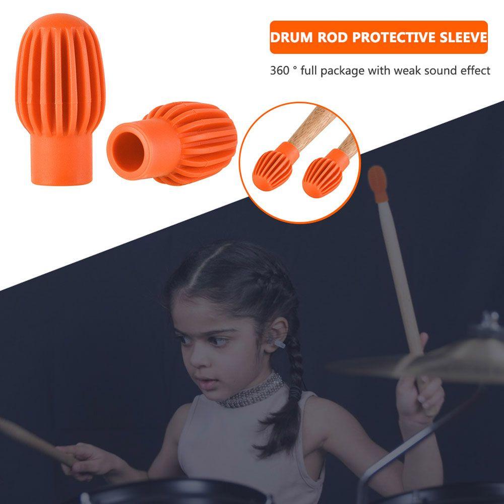 Drum Accessories Percussion Accessory Drum Stick Head Drum Stick Practice Tip Drumstick Mute Damper