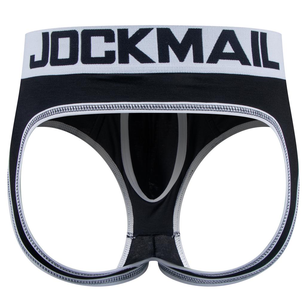 Briefs JOCKMAIL Modal Material Is Soft Breathable Hipless Low Waist Sports Daily Leisure Open Back Men's Underwear