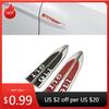 For VW VOLKSWAGEN 2026 New 1Pairs 3D Metal Car GLI Logo Letters Front Side Fender Badge Emblem Sticker For VW Sagitar Jetta GLI