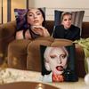 Singer L-Lady Gaga Mayhem Pillow Case Square Pillow Bedroom Sofa Leisure Comfort Cushion Car Living Room Home Decoration