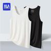 HLA Men's Ice Silk Antibacterial Tank Top 2-Pack