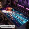 Großes Mauspadd Cristiano Ronaldo Benutzerdefinierter Name Text Personalisierte Schreibtischunterlage Rutschfestes Gaming-Pad