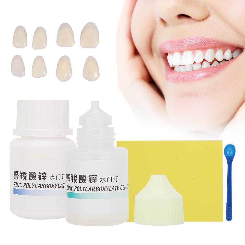 Cement zinkový polykarbonoxylátový zubní dočasný cement na opravu dutin