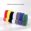 Strong Adhesive Hook and Loop Strap with Tearable Binding Buckle