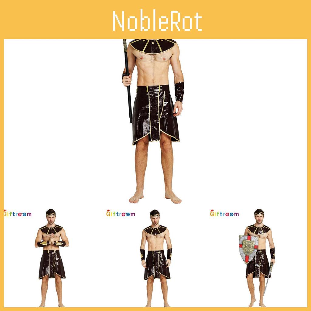 Auffälliges Ägyptisches Pharaonen Kostüm für Herren für Halloween und Theatervorführungen