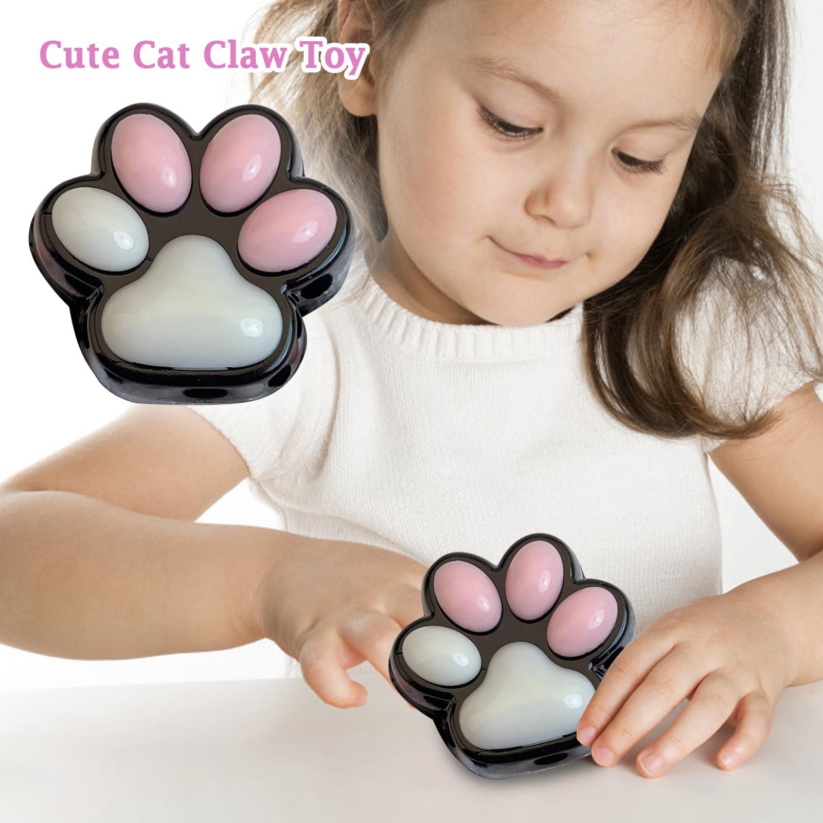 

Кошачьи когти щипающая музыка медленная декомпрессия детские игрушки грязь ощущение липкий мешок One Size