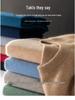 Men's 100% Wool Half-High Neck Sweater - Versatile Natural Fiber Knitwear for Autumn/Winter