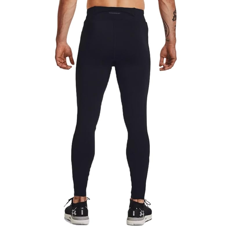 [Under Armor] UA QUALIFIER ELITE TIGHT Black Steel Reflective LG