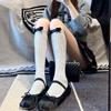Breathable Female Hosiery Casual Red Socks New Winter Compression Stocking  Autumn Winter