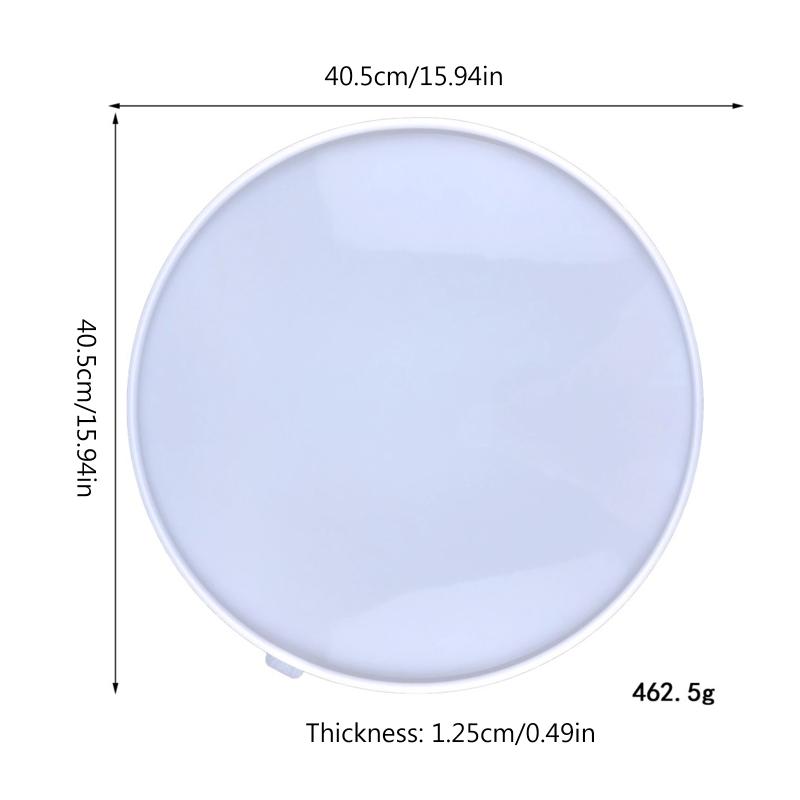 Diy Round Tabletop Drop Glue Mold Creative Large Round Tabletop Table Top River Table Making Silicone Mold for Decor