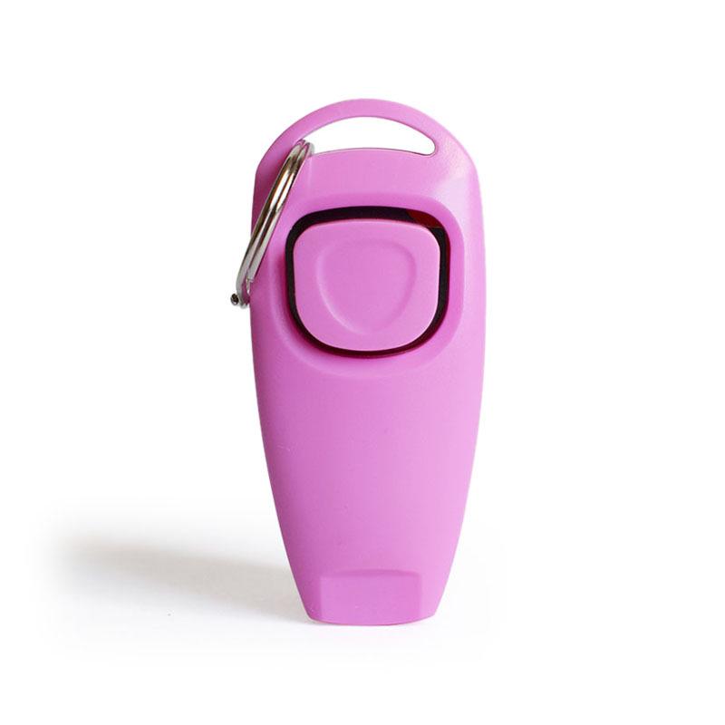 Pet Training Whistle & Clicker: Multi-Functional Dog Trainer with Keychain.