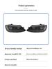 LED Headlights with Dynamic Daytime Running Lights and Sequential Turn Signals for 2012-2018 Sagitar Jetta.