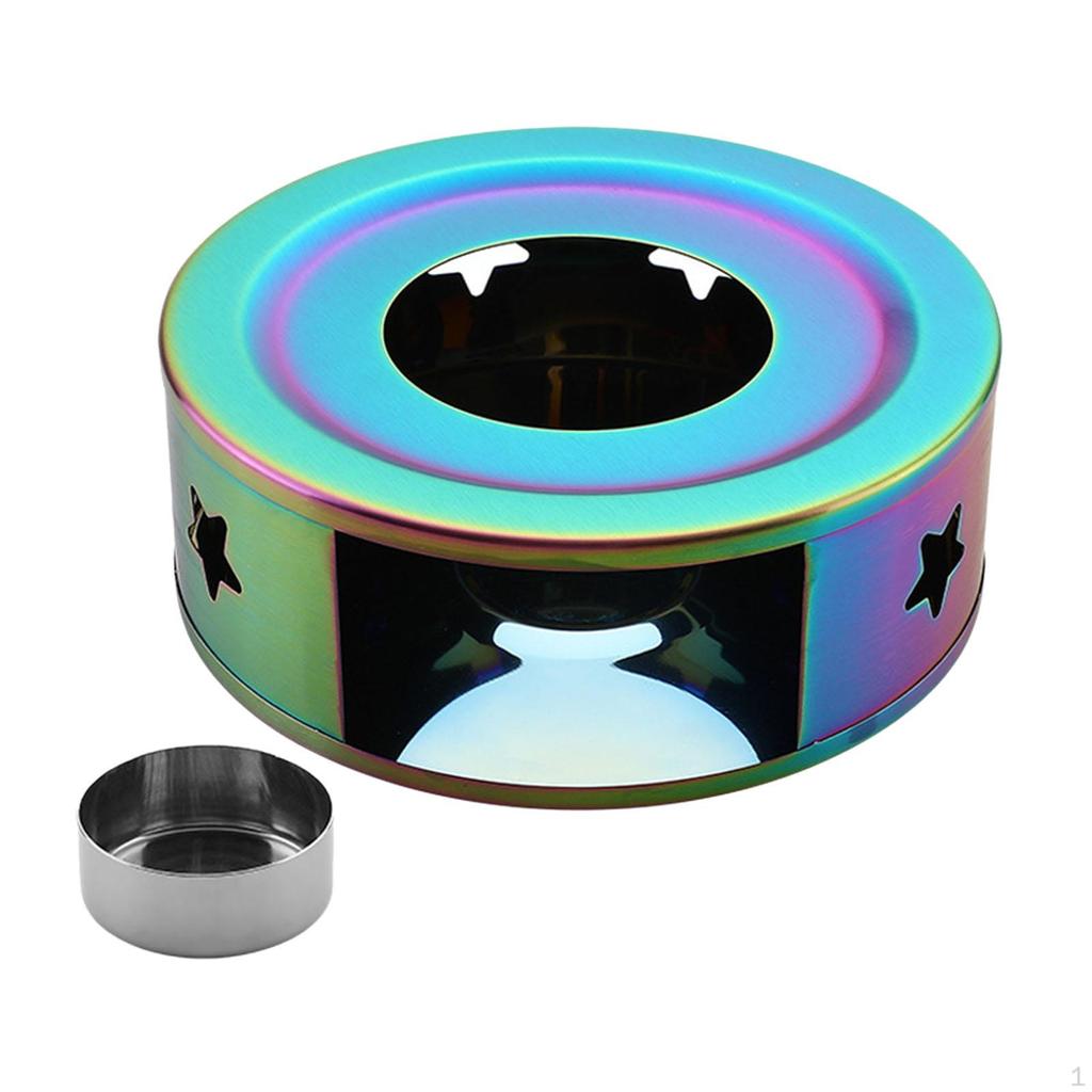 Coffee Tea Warmer Teapot Heater Hollow Frame Birthday Gifts Pots Warming Use Pot Heating Base