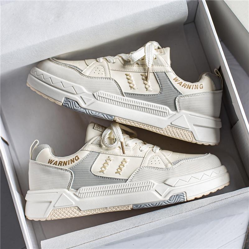 

Мужская обувь 2024 весна и осень новая в гонконгском стиле ретро повседневная спортивная летняя с увеличением роста противоскользящая с чувством дизайна хлебные кеды на платформе 43