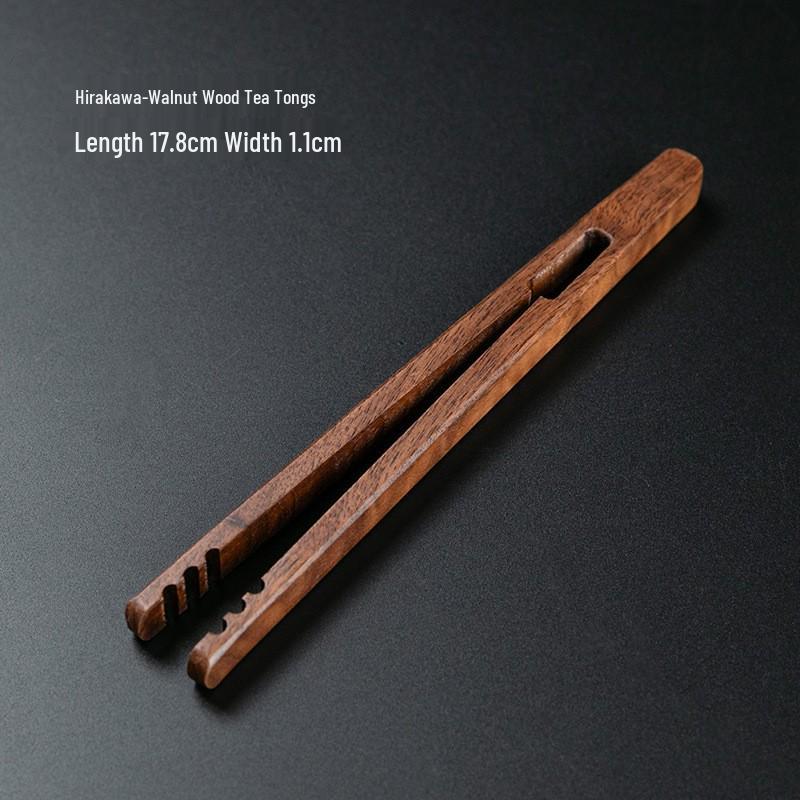 Bambus-Teepinzette und gebogene Clips für Teeservice und Zeremoniezubehör