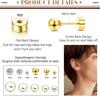 Surgical Steel Earrings Sets for Multiple Piercing Lightweight Small Huggie Hoop Earrings CZ Stud Earrings for Women