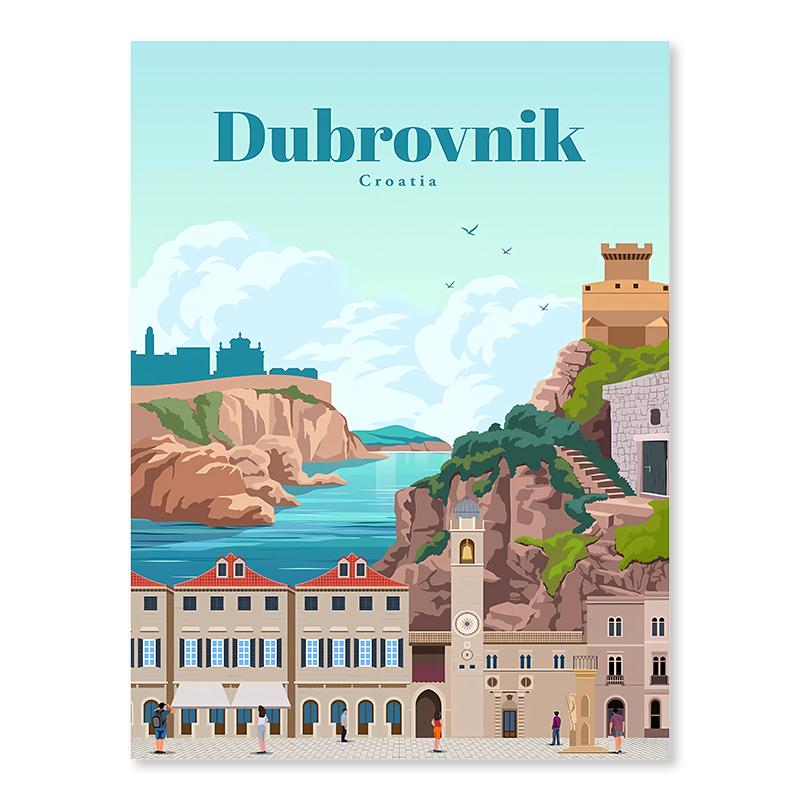 Nordic City Posters Paris London Tokyo Famous Cities Wall Art Canvas Painting Living Room Decorative Paints Picture Home Decor