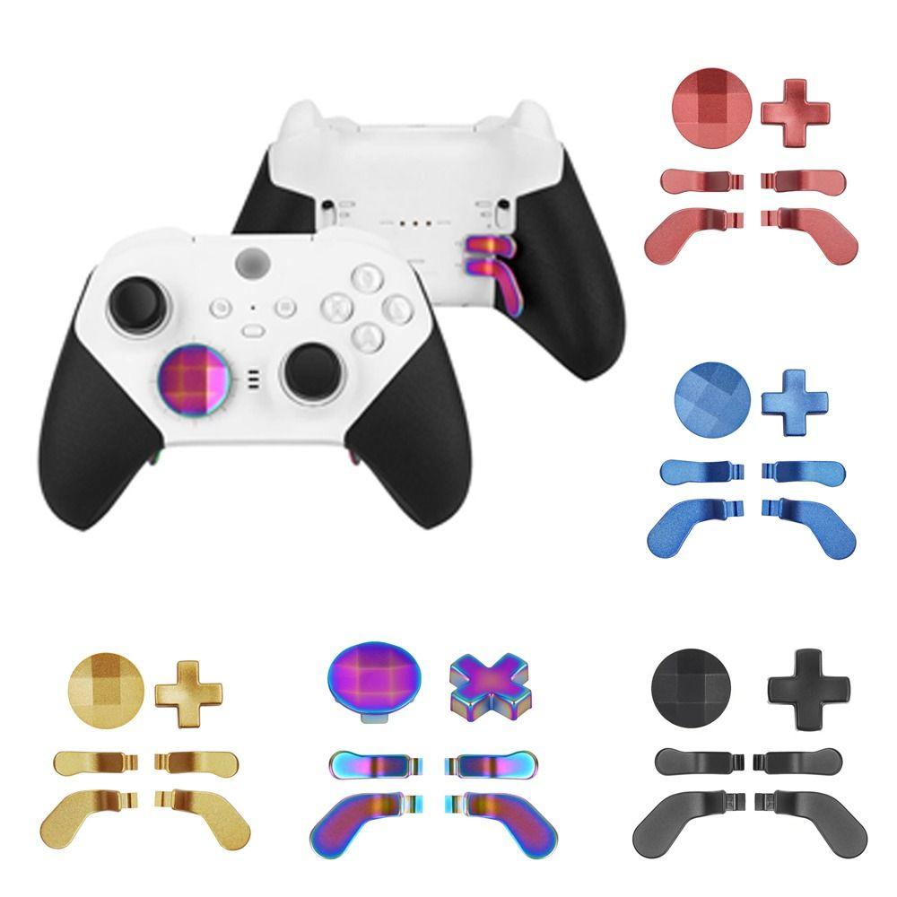 Metal D-Pad Replacement Paddles Button Gamepad Parts Thumb Sticks  For Xbox One Elite Series 1/2