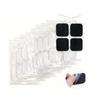 36pcs Electrode Pad Reusable Strong Stickiness Rectangular Replacement Electrode Pad for TENS Machin