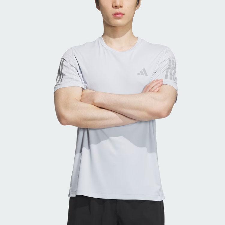 New Adidas T Shirt Men's Light Blue JF1475
