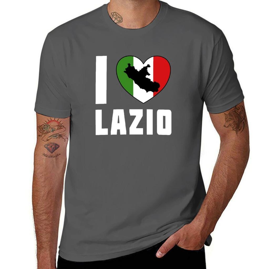 I Love Lazio  I Heart Lazio TShirt Funny T Shirts Cotton Cotton T Shirts Man 100 TShirt