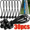 5/30Pcs Outdoor Elastic Ball Rope Bungee Cords Portable Tent Fixing Tarpaulin Awning Canopy Heavy Duty Tarp Tie Down for Shelter Cargo