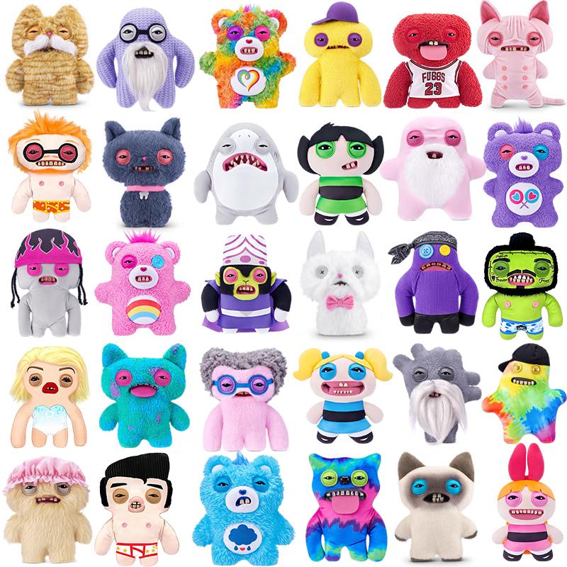 Fuggler Funny Ugly Teeth Monster Plush Toy Fugg Old Fogies Alley Cats Care Bears Powerpuff Girls Stuffed Plushies Dolls