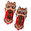 1 Pair 3D Fu Character Door Pendant Traditional 2025 New Year Sticker  Home Living Room Decor