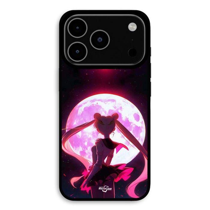 Case For iPhone 17 Pro Max Sailor moon full moon comet Maniacase nero