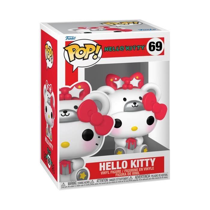 Figurine - Funko - Hello Kitty - Polar Bear (Metallic) - Gris - Figurine de collection