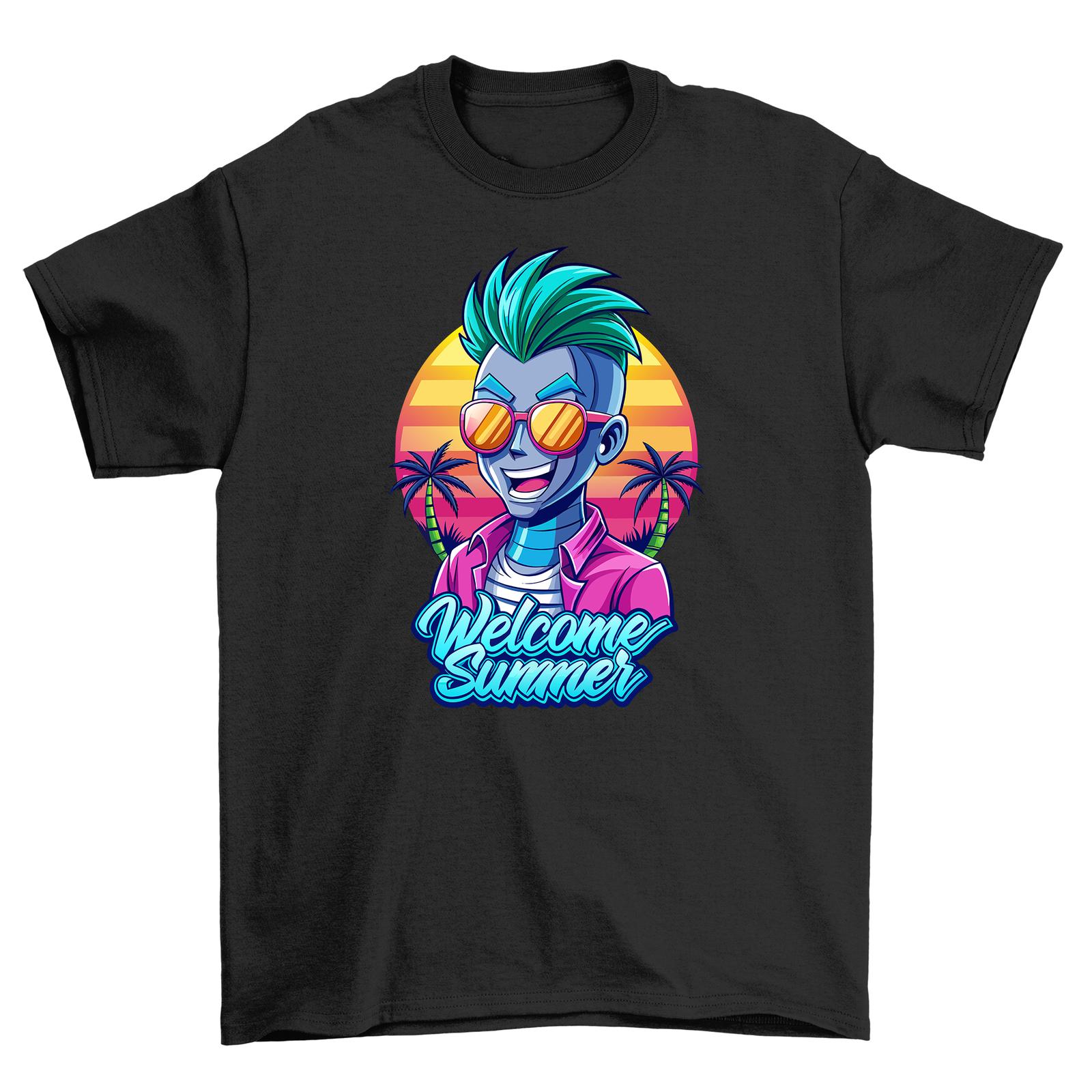 

Summer_71 Green Hair Don t Care - Funny Summer Vibes T-Shirt Mens Womens Tees Top. Get Ready to Sla S
